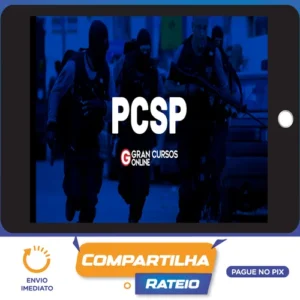 PCSP Polícia Civil do Estado de São Paulo: Delegado de Polícia (Preparação para Prova Escrita + Simulados + Diferenciais Exclusivos) - Gran Cursos