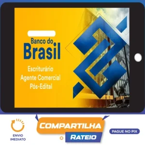 Pacote - Banco do Brasil (Escriturário - Agente Comercial) Pacote Completo - 2023 - Estratégia Concursos