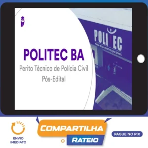 POLITEC-BA (Perito Técnico de Polícia Civil) Pacote - 2022 (Pós-Edital) - Estratégia Concursos