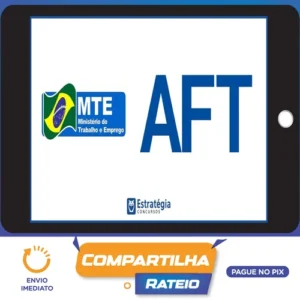 Pacote - Ministério do Trabalho (Auditor Fiscal - AFT) Pacotaço- Pacote Teórico+ Passo Estratégico - Estratégia Concursos