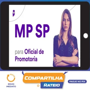 Pacote - MP-SP (Oficial de Promotoria) Pacotaço - Pacote Teórico + Passo Estratégico - Estratégia Concursos