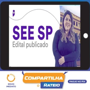 Pacote - SEE-SP (Professor Ensino Fundamental e Médio - Física) Pacote - 2023 (Pós-Edital) - Estratégia Concursos