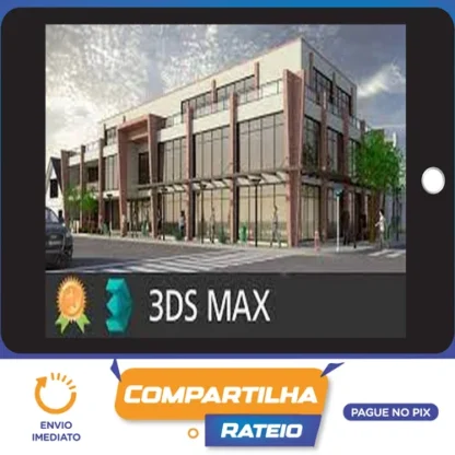 3DS Max Básico + Maquete de Exteriores - Cursos Construir