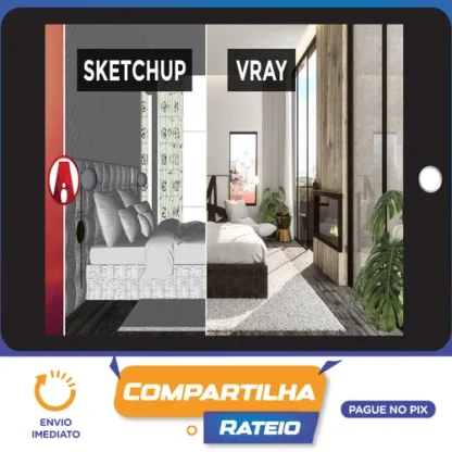 SketchUp Rendering with VRay Next - Lynda [INGLÊS]