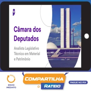 Pacotaço Câmara dos Deputados (Analista Legislativo: Técnico em Material e Patrimônio) 2023 Pré-Edital - Estratégia Concursos