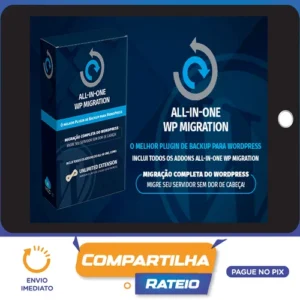All in One WP Migration - v2.61 Unlimited Extension + todos os addons