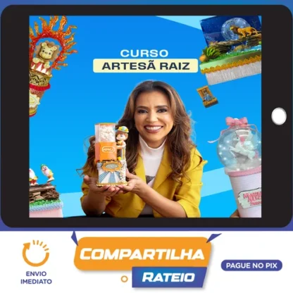 Artesã Raiz: Curso de Personalizados de Luxo - Lorena Taketomi