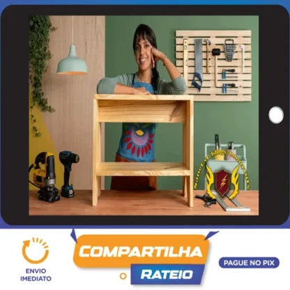 Domestika: Marcenaria Construa Seu Primeiro Móvel - Eva Mota