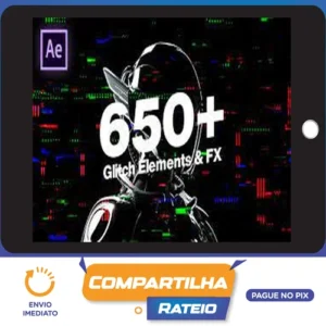 [PACK] Videohive: 650+ Glitch Elements - VCGMotion [INGLÊS]