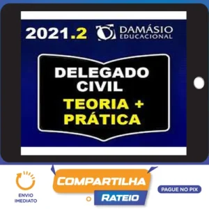 Delegado Civil Teoria e Prática 2021 - Damásio