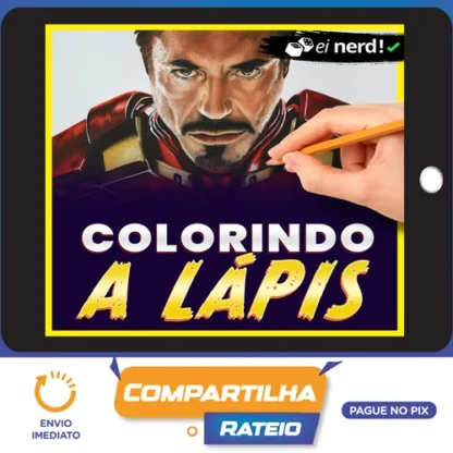 Colorindo a Lapis - Ei Nerd