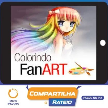Curso de Pintura: Colorindo Fanart - Mayara Rodrigues