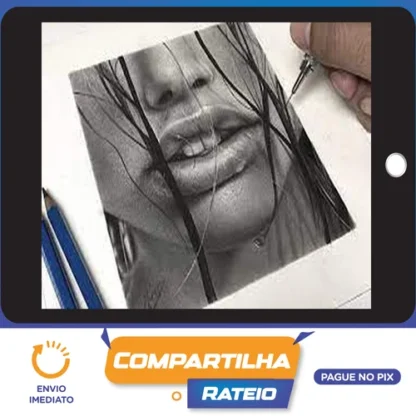 Desenho Realista com Lápis de Cor - Cleison Magalhães