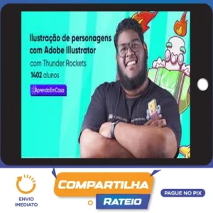 Crehana: Ilustração de Personagens com Illustrator - Thunder Rockets