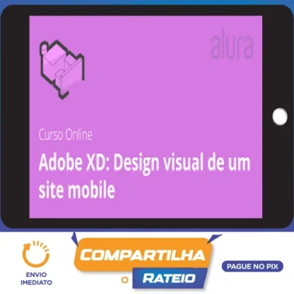 Adobe XD Design Visual de um Site Mobile - Alura