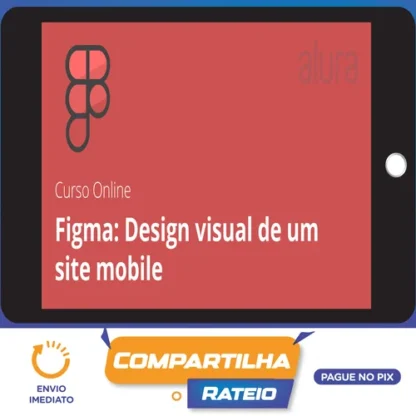 Alura: Figma, Design Visual de um Site Mobile - André Lisboa