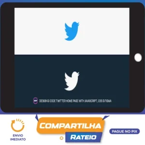 Design and Code Twitter Home Page with JavaScript, CSS & Figma - Hossein Boroji [INGLÊS]
