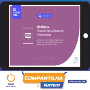 Wordpress Criação de Lojas Virtuais com Woocommerce 2021 - Treinaweb