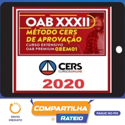OAB XXXII CERS 2020: Método CERS de Aprovação - CERS