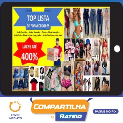 Lista de 400 fornecedores - Fornecedores Top Brasil
