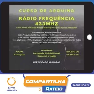 Arduino: Radio Frequência 433mhz - Gilson de Freitas