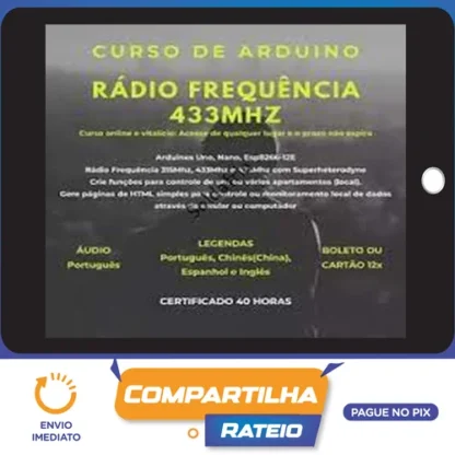 Arduino: Radio Frequência 433mhz - Gilson de Freitas