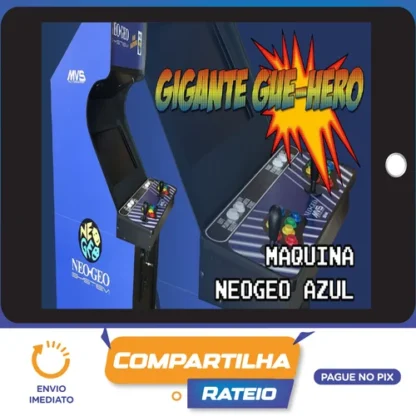 Eletrônica Para Arcades Fliperama - Gigante Gue-Hero
