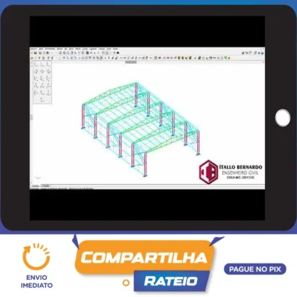 Dimensionamento de Edificio em Aço e Estruturas Mistas - Ítallo Bernardo