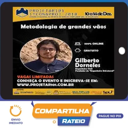 Dimensionamento de Estrutura Galpão Pré Moldado - Gilberto Dorneles
