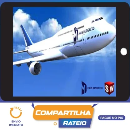 Dominando o Solidworks | Modelagem Avançada por Superfície - Jonathan Ribeiro