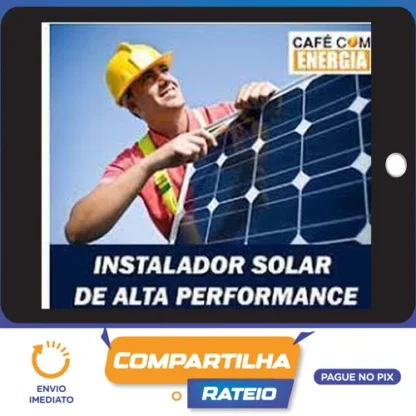 Instalador Solar - Cafécomenergia