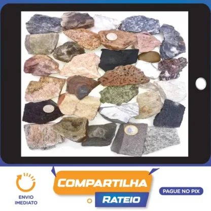 Resumão Rochas e Minerais Guia Visual de Mineralogia - Diane Adam