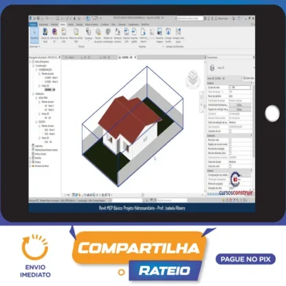 Revit Mep Básico: Projeto Hidrossanitário de Residência Popular - Isabela Ribeiro