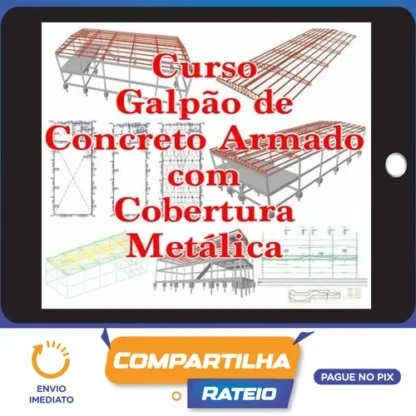 Cypecad: Barracão com Cobertura Metálica - Ítallo Bernardo