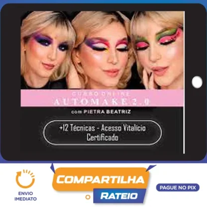 Automaquiagem 2.0 + Maquiagem Artística - Pietra Beatriz Pereira