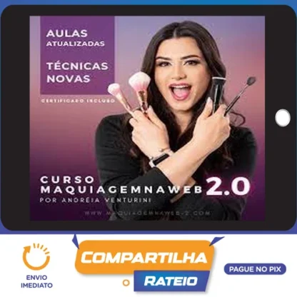 Curso Maquiagem Na Web - Andreia Venturini