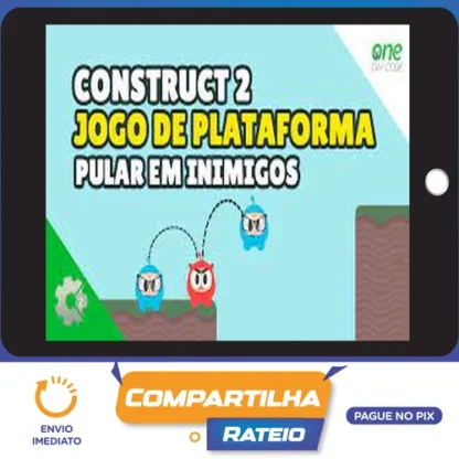 Aprenda a Criar Jogos com Construct 2: 10 Cursos em 1 - One Day Code