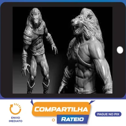 Character Base Mesh Sculpting in ZBrush - Sumanta Das [INGLÊS]