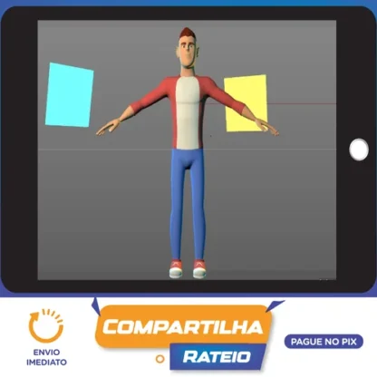Curso de Cinema 4D (Criando Personagem) - Héber Simeone
