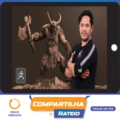 DOMESTIKA: Escultura Digital de Criaturas Fantásticas com o ZBrush - Luis Alberto Gayoso Berrospi [ESPANHOL]