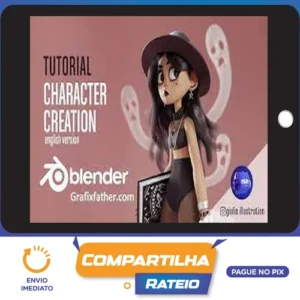 Gumroad: Character Creation in Blender - Giulia Marchetti [INGLÊS]
