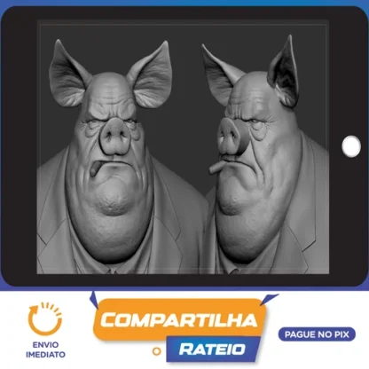 LookDev de Personagem 3D - Yan Blanco