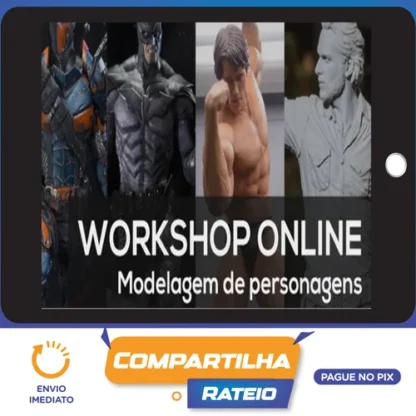 Modelagem de Personagens Para Impressão 3D - Bernardo Yang
