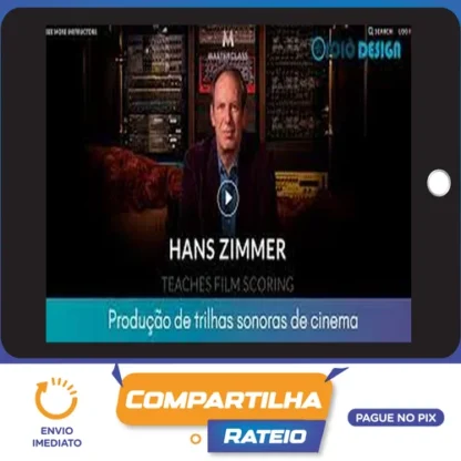MasterClass: Produção de Trilhas Sonoras de Cinema - Hans Zimmer