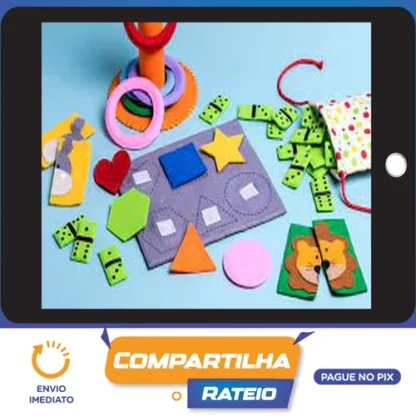 Brinquedos Educativos em Feltro - Taty Freitas