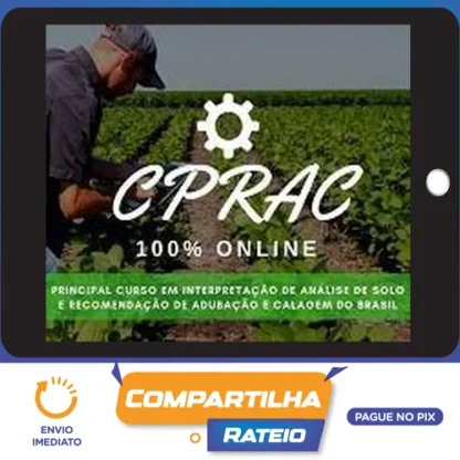CPRAC 3.0: Curso Profissional de Interpretação de Análise de Solos e Recomendação de Adubação, Calagem e Gessagem - Daniel Scotá