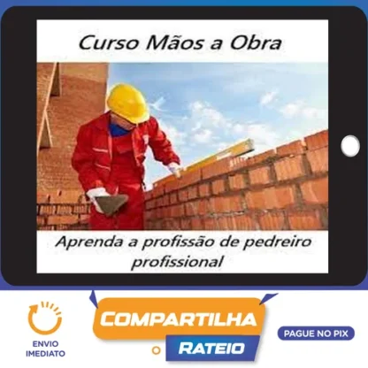 Curso de Pedreiro - Mãos à Obra