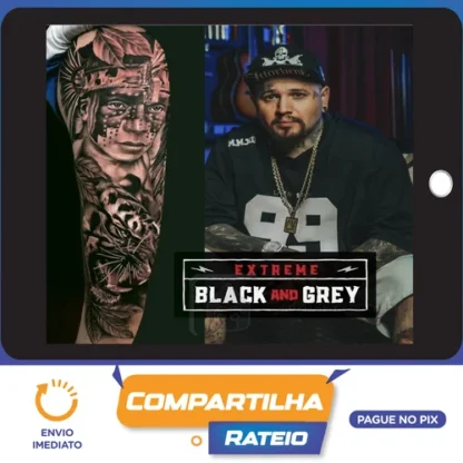 Workshop de Realismo Black and Grey com Ênfase em Texturas e Pelos - Chico Morbene
