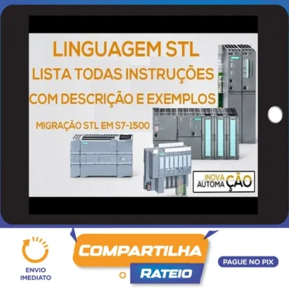 Aprenda Linguagem Stl do Clp da Siemens - Wagner Sombra