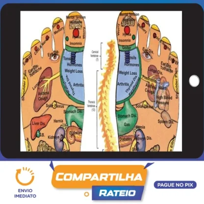 Reflexologia Podal: Aprenda Massagem nos Pés - Walter Araújo